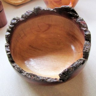 Natural edge bowl <br>by Tony Flood
